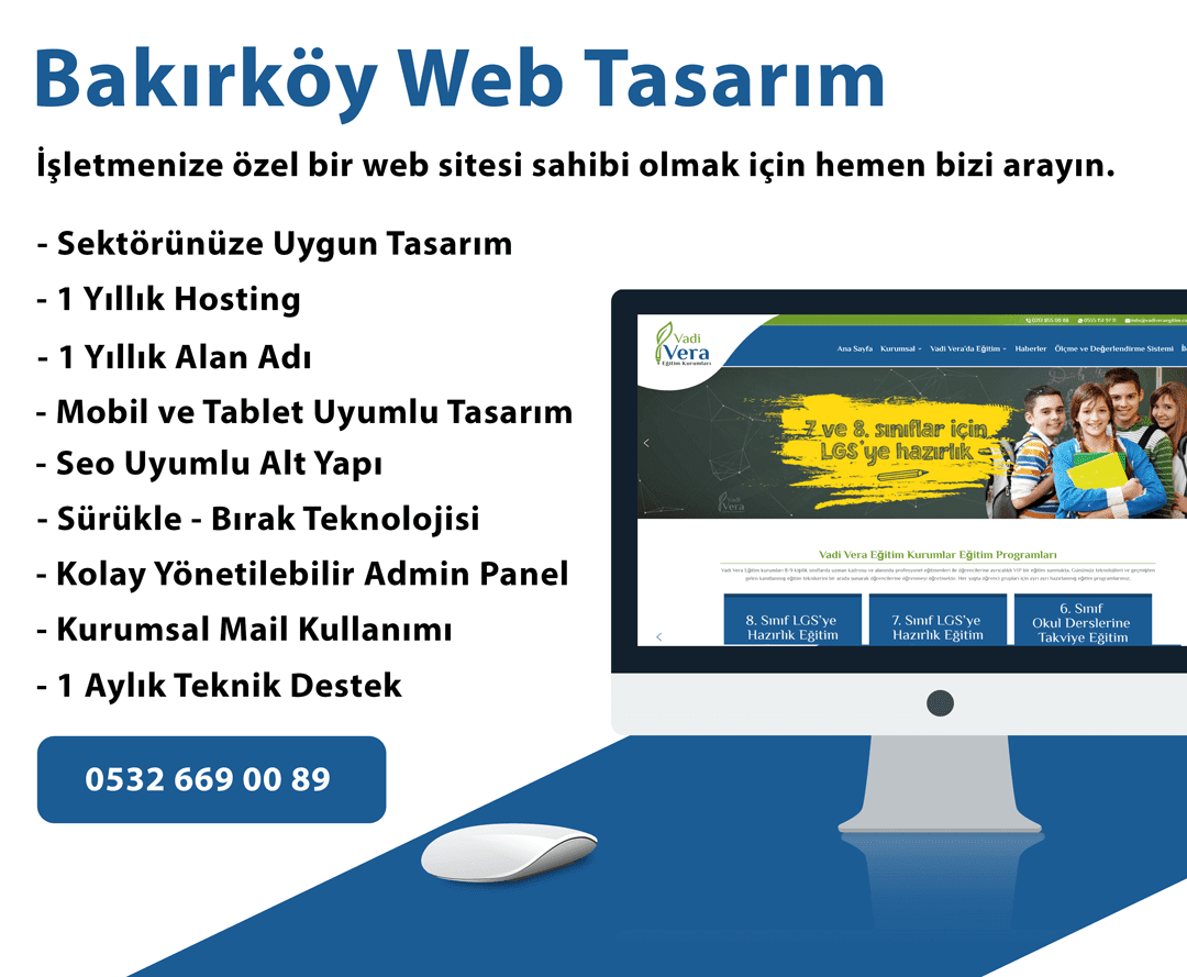 Bakırköy Web Tasarım