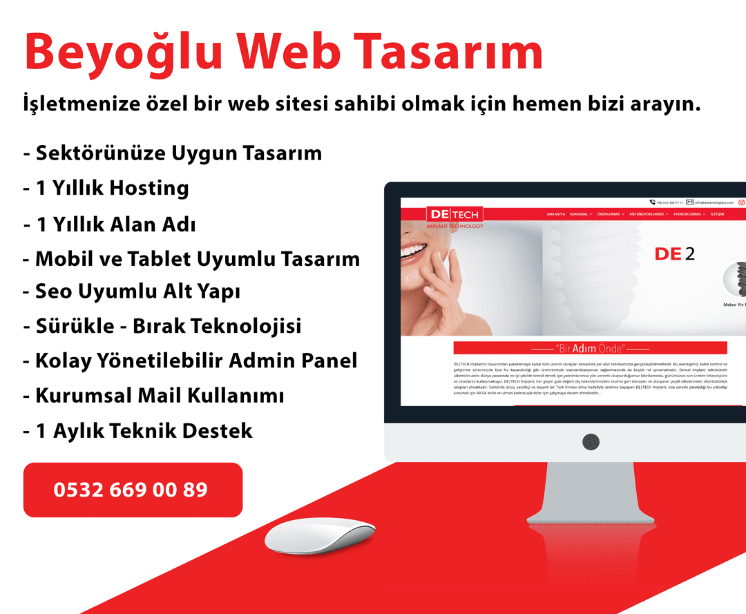 Beyoğlu Web Tasarım